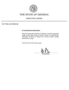 Executive order, 2020 October 26