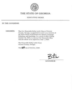 Executive order, 2020 October 28I
