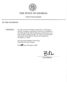 Executive order, 2020 October 28N