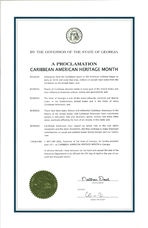 A proclamation: Caribbean American Heritage Month, Apr. 29, 2011