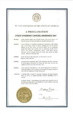 A proclamation: Lynch Syndrome Cancers Awareness Day, Mar. 9, 2012