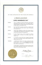 A proclamation: Lupus Awareness Day, Jan. 10, 2013