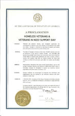 A proclamation: Homeless Veterans and Veterans in Need Support Day, Jan. 24,  2013