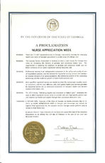 A proclamation: Nurse Appreciation Week, Feb. 25, 2013