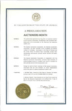 A proclamation: Auctioneers Month, Mar. 1,  2013