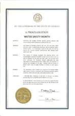 A proclamation: Water Safety Month, Apr. 8, 2013