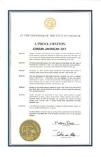 A proclamation: Korean American Day, Jan. 7, 2014