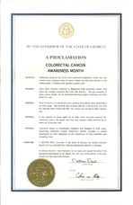 A proclamation: Colorectal Cancer Awareness Month, Nov. 26, 2014