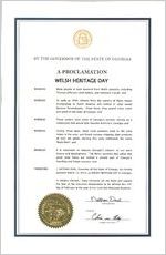 By the Governor of the State of Georgia, a proclamation, 2014 February 14B; By the Governor of the State of Georgia, a proclamation: Welsh Heritage Day
