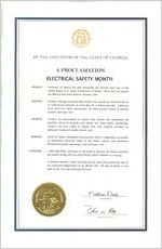 By the Governor of the State of Georgia, a proclamation, 2014 March 10C; By the Governor of the State of Georgia, a proclamation: Electrical Safety Month