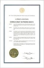 By the Governor of the State of Georgia, a proclamation, 2014 March 11; By the Governor of the State of Georgia, a proclamation: Georgia Great Outdoors Month