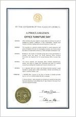 By the Governor of the State of Georgia, a proclamation, 2014 March 3E; By the Governor of the State of Georgia, a proclamation: Office Furniture Day