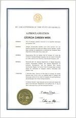 By the Governor of the State of Georgia, a proclamation, 2014 April 3; By the Governor of the State of Georgia, a proclamation: Georgia Garden Week