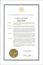 By the Governor of the State of Georgia, a proclamation, 2014 May 12A; By the Governor of the State of Georgia, a proclamation: Police Week