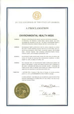 A proclamation: Environmental Health Week, May 27, 2015