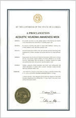 A proclamation: Acoustic Neuroma Awareness Week [Apr. 13, 2016]