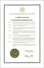 By the Governor of the State of Georgia, a proclamation, 2018 May 21