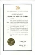 By the Governor of the State of Georgia, a proclamation, 2018 June 13