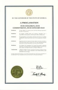 By the Governor of the State of Georgia, a proclamation, 2019 September 19