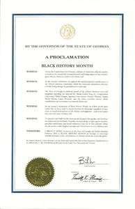 By the Governor of the State of Georgia, a proclamation, 2020 February 1