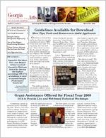 Georgia Council for the Arts quarterly newsletter, Vol. 1, Issue 2 (Nov. 2007)
