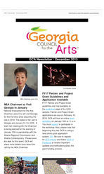 Georgia Council for the Arts [Dec. 2015]