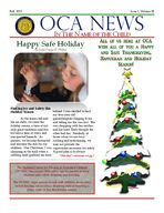 OCA news [Vol. 1, no. 3 (Fall 2013)]