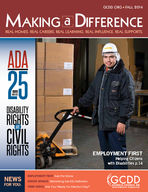 Making a difference [Vol. 15, no. 2 (Fall 2014)]