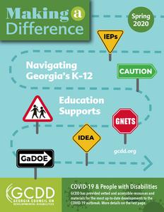 Making a difference: a quarterly digital magazine from the GCDD, 2020 Spring