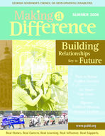 Making a difference [Vol. 7, no. 1 (Summer 2006)]