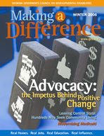 Making a difference [Vol. 6, no. 3 (Winter 2006)]