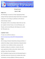 Moving forward, vol. 10, no. 10a  (2005 March 12)
