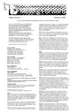 Moving forward, vol. 10, no. 5  (2005 February  4)