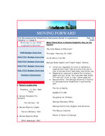 Moving forward, vol. 11, no. 5  (2006 February  10)