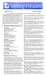 Moving forward, vol. 11, no. 7  (2006 February  24)