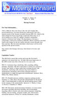 Moving forward, vol. 9, no. 14  (2004 April 9)
