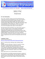 Moving forward, vol. 9, no. 8  (2004 February  27)