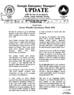 Georgia emergency managers' update [Jan. 20, 1998]