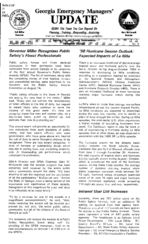 Georgia emergency managers' update [Aug. 20, 1998]
