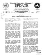 Georgia emergency managers' update [Jan. 25, 1999]