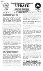 Georgia emergency managers' update [June 1, 1999]