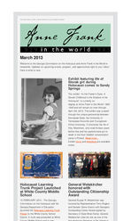 Anne Frank in the world [Mar. 2013]