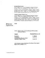 Certificate-of-need tracking report [Apr. 4, 1997]