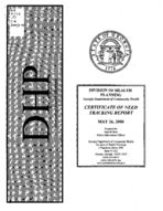 Certificate-of-need tracking report [May 26, 2000]