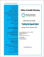 Certificate of Need tracking and appeals report, 2019 December 24 - 2019 December 31