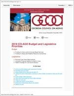 Senior issues newsletter, 2018 December