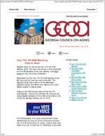 Senior issues newsletter, 2019 July