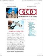 Senior issues newsletter, 2019 September