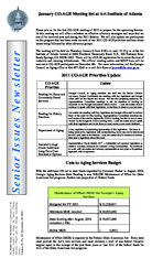 Senior issues newsletter [Vol. 31, No. 18 (Nov. 30, 2010)]