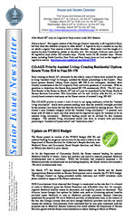 Senior issues newsletter [Vol. 32, No. 10 (Mar. 18, 2011)]
